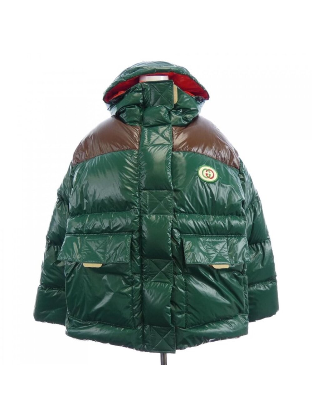 Gucci Down Jacket Green